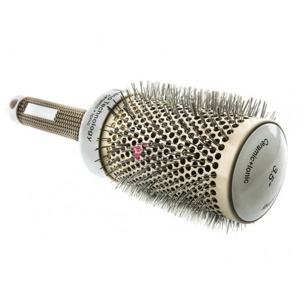 Perie de coafat din Ceramica Gri (80) Profesionala